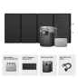 Preview: ECOFLOW 2 x 400W Rigid Solar Panel + Delta Max (2000) + Micro Inverter 800W