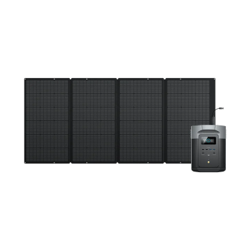 ECOFLOW Delta 2 Max + 400W Solar Panel - BUNDLE