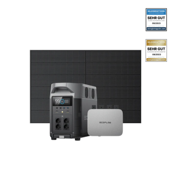 EcoFlow PowerStream balcony power plant with 3 kWh storage 800W - DELTA Pro